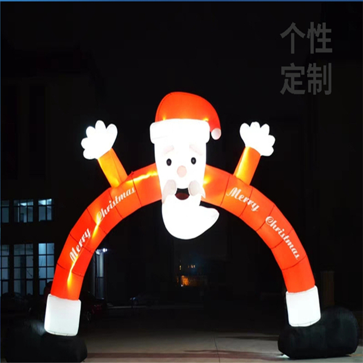 广州圣诞老人特色拱门